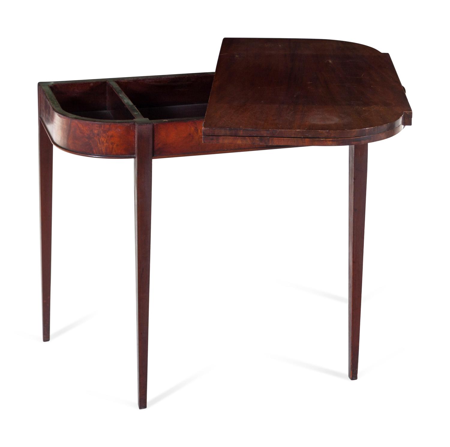 A Classical Mahogany Card Table