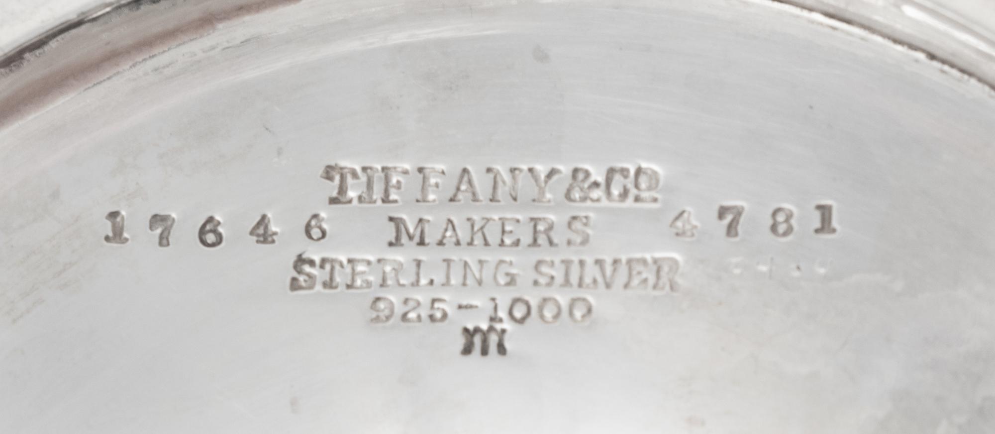 A Tiffany and Co. Silver Tea and Coffee Service