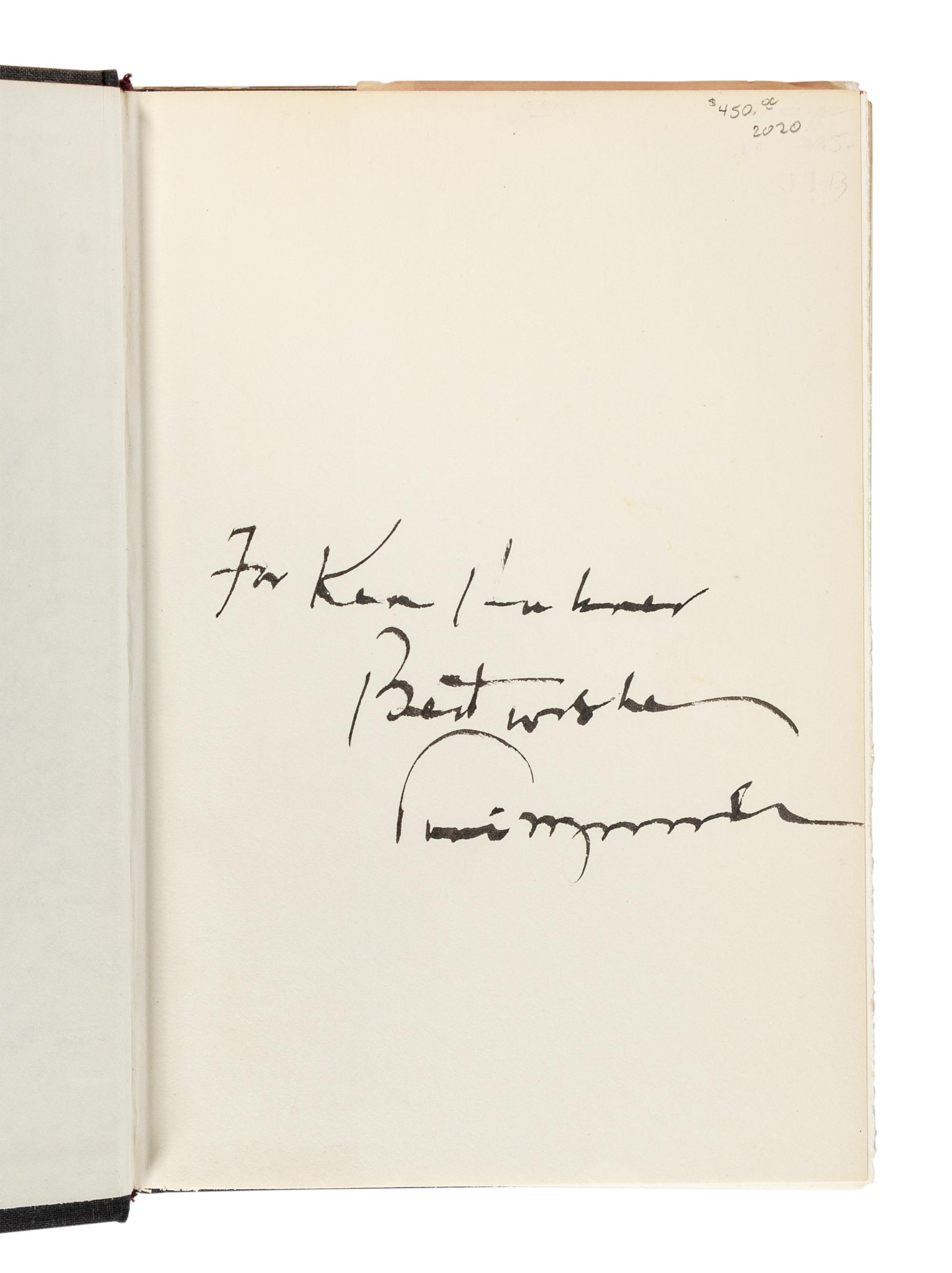 MORRISON, Toni (1931-2019). Song of Solomon . New York: Alfred A. Knopf, 1977.