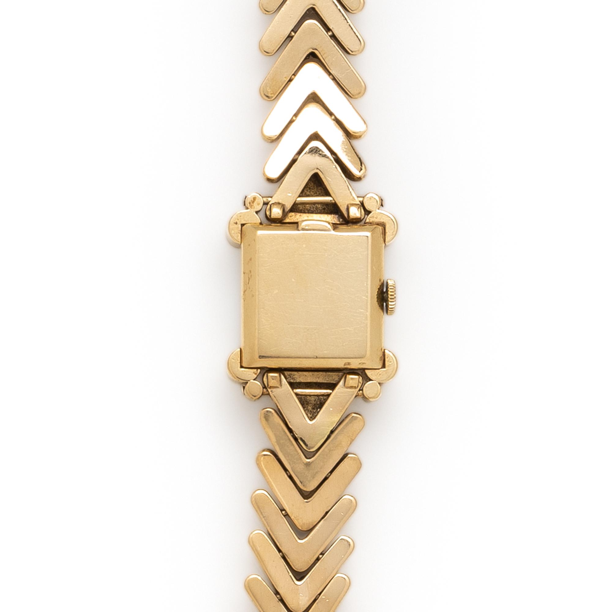 ROLEX, YELLOW GOLD 'PRECISION' WATCH