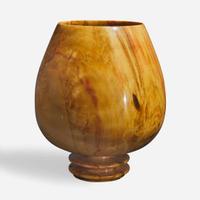 Edward Moulthrop (American, 1916-2003) Large Ash Leaf Maple Chalice, USA, circa 1990s