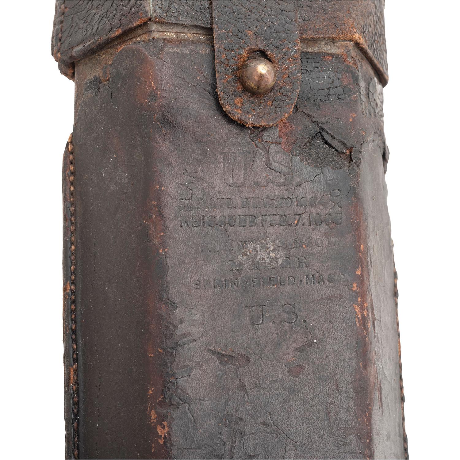 Bannerman Civil War Surplus Blakeslee 10 Tube Spencer Rifle and Carbine Cartridge Box