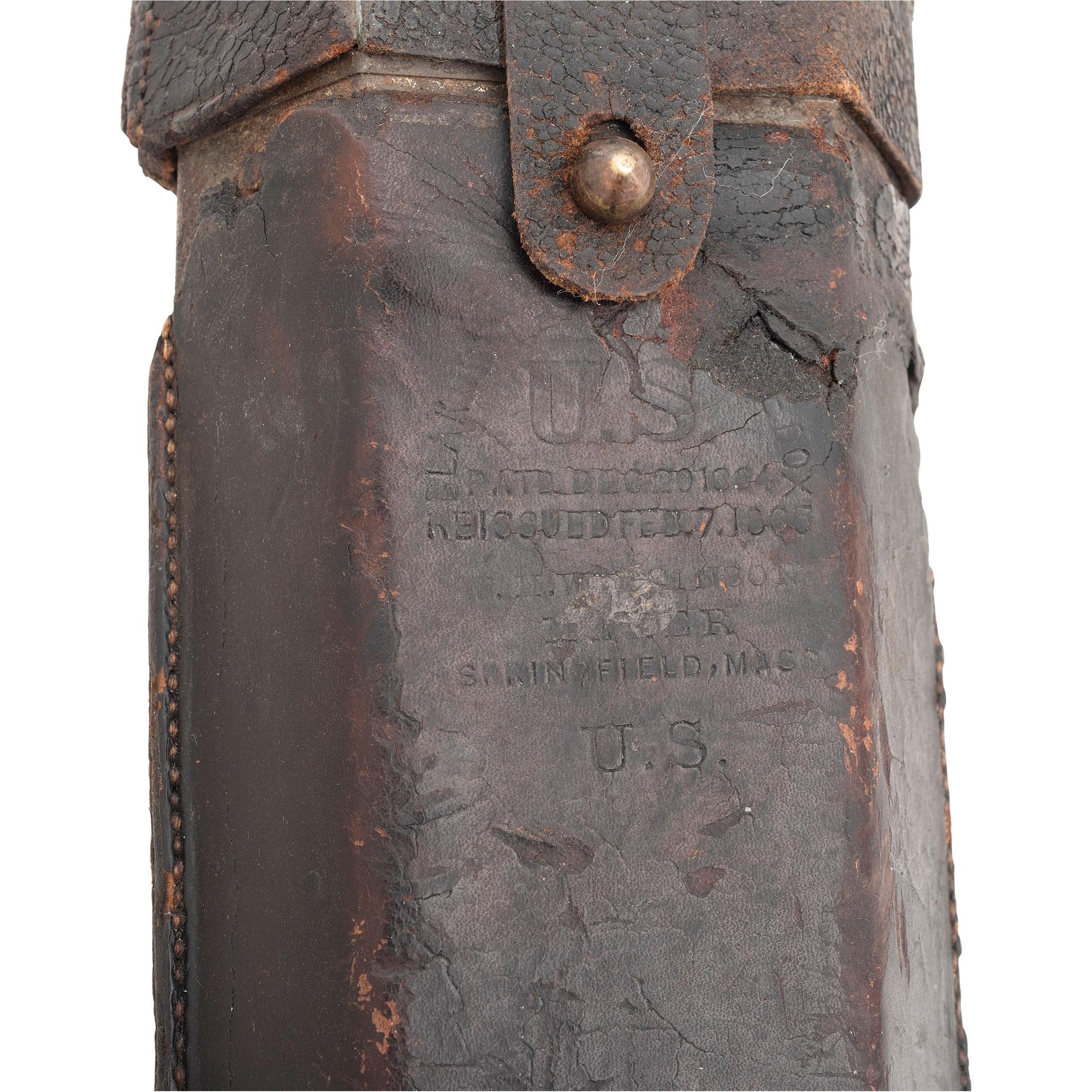 Bannerman Civil War Surplus Blakeslee 10 Tube Spencer Rifle and Carbine Cartridge Box