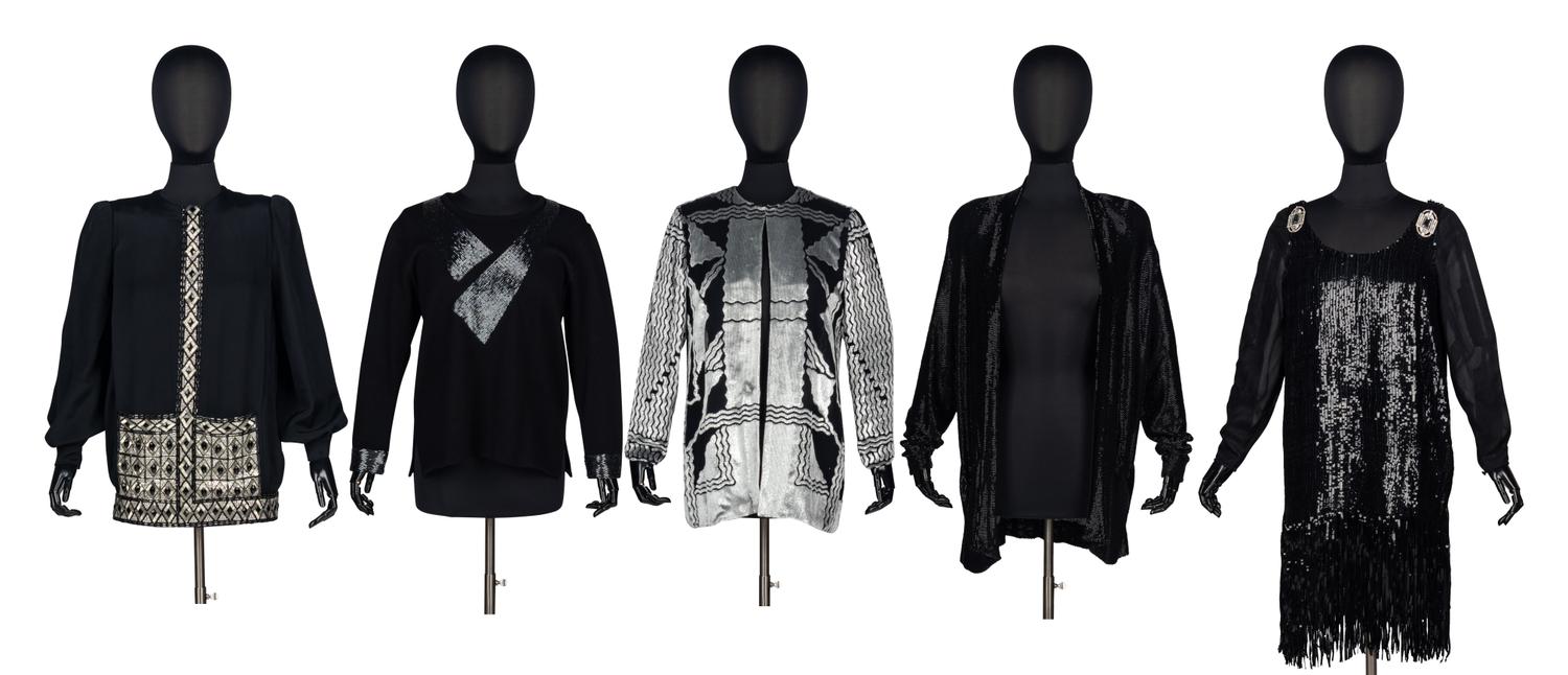 Five Designer Evening Tops