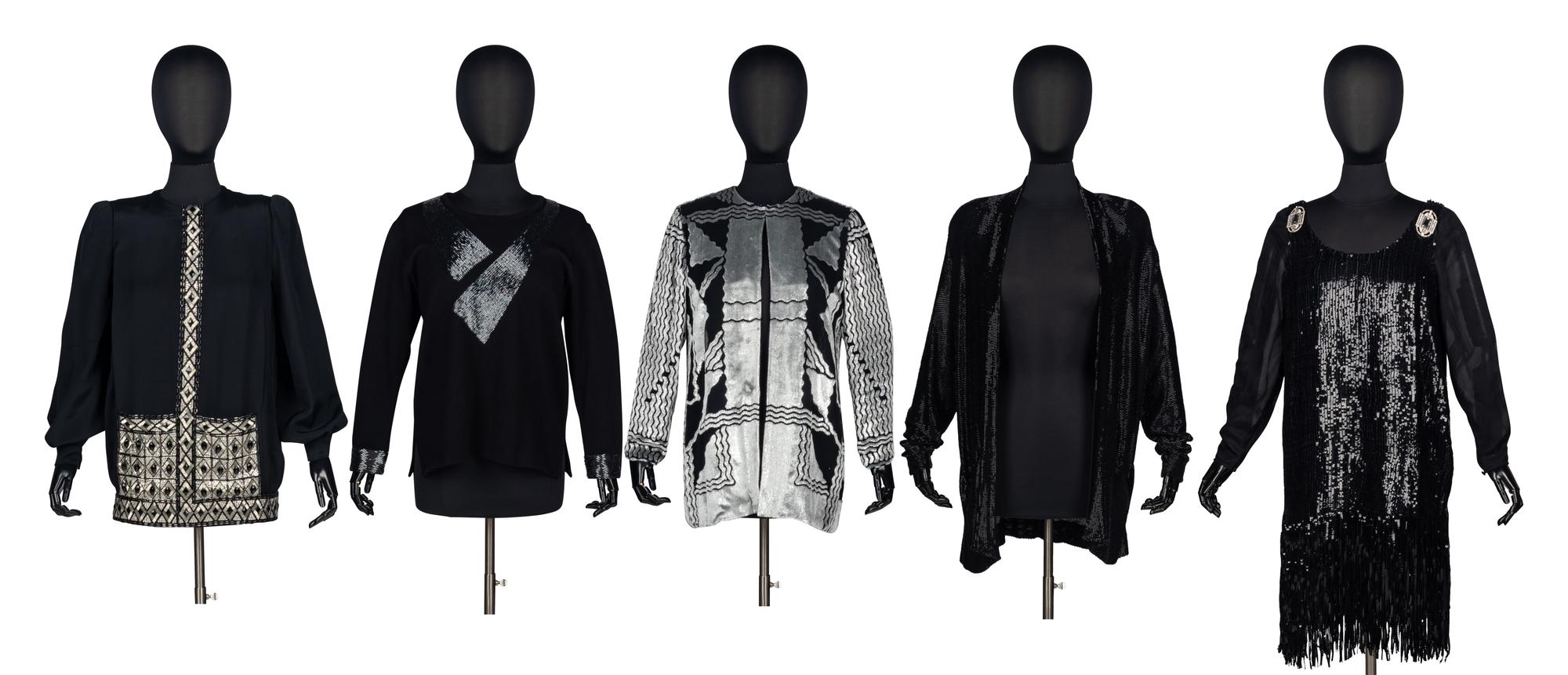 Five Designer Evening Tops