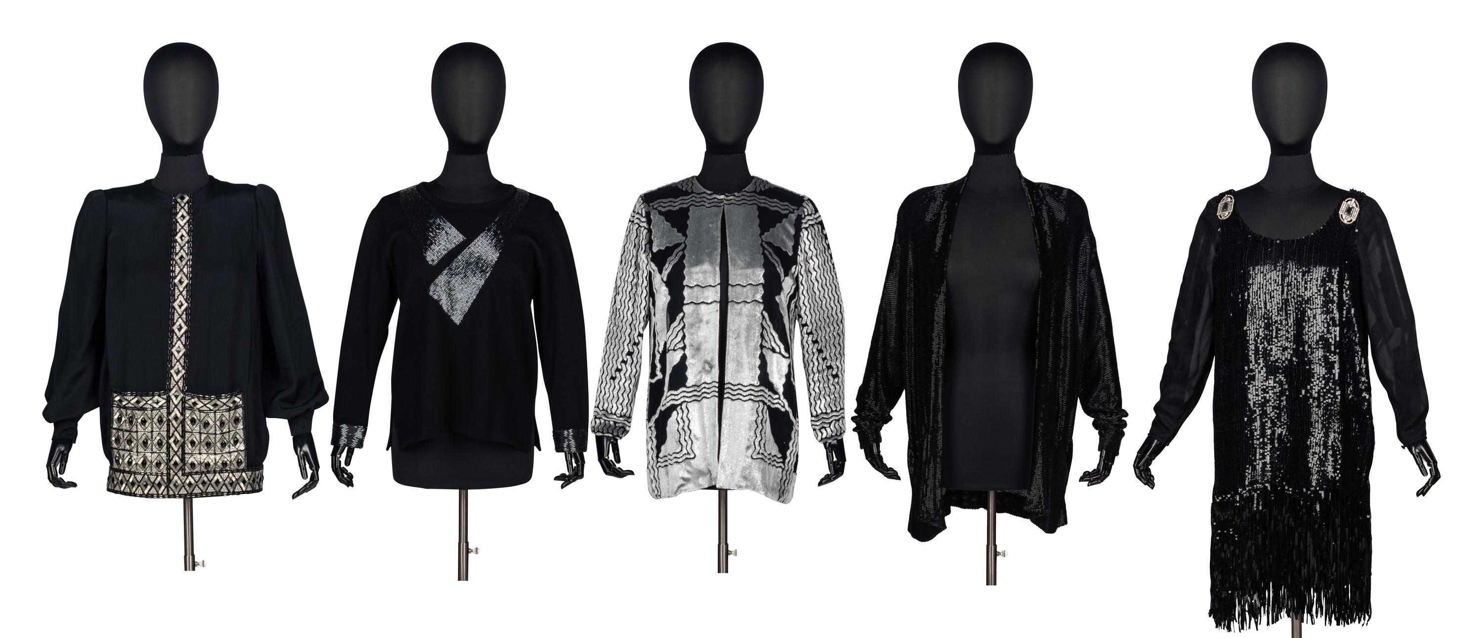Five Designer Evening Tops