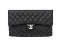 Chanel Clutch in Black Caviar Leather