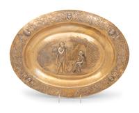 A George III Silver-Gilt Sideboard Dish