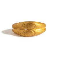 A Roman Gold Double Finger Ring