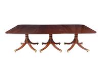 A George III Style Mahogany Extension Dining Table