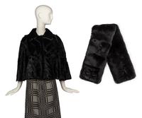 Alberta Ferretti Jacket and Christian Dior Scarf