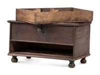 A William and Mary Oak Diminutive One-Drawer Blanket Chest