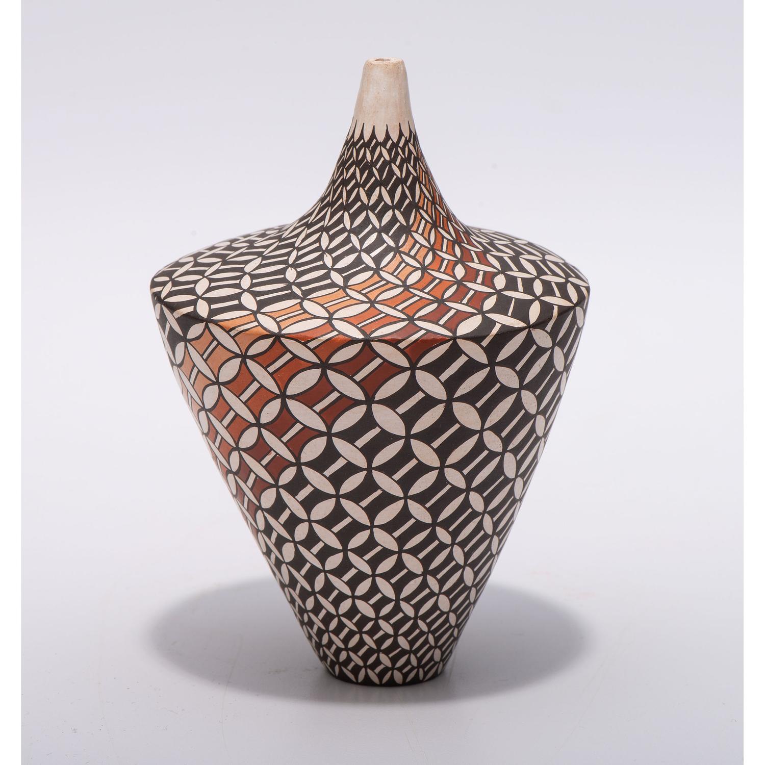 Polychrome Pottery Seed Jar