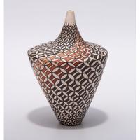 Polychrome Pottery Seed Jar