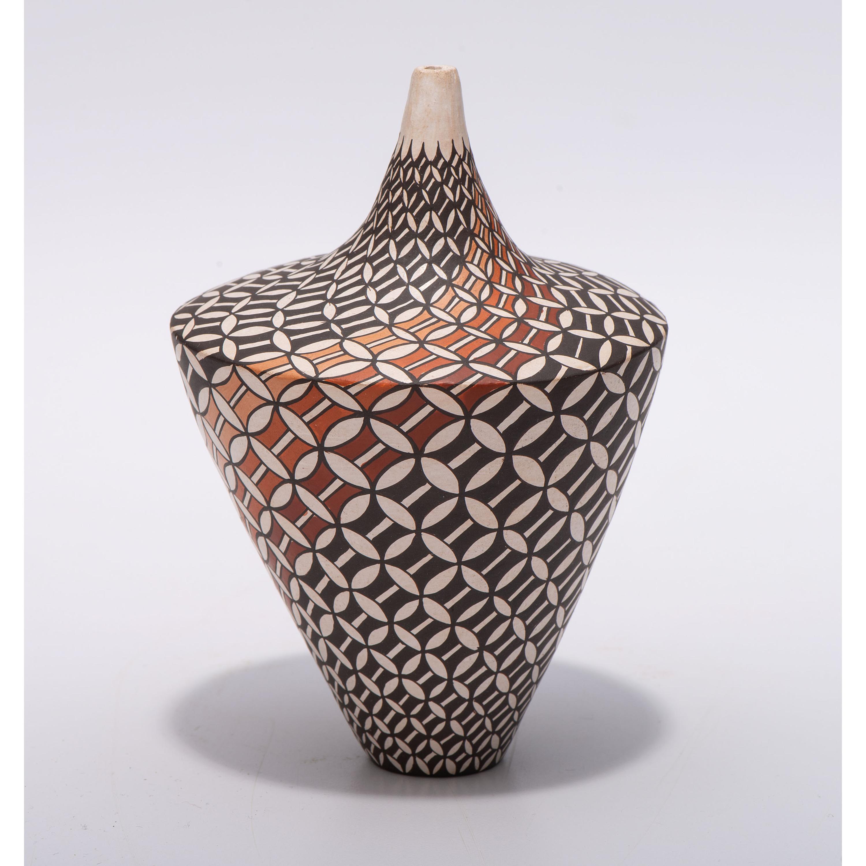 Polychrome Pottery Seed Jar