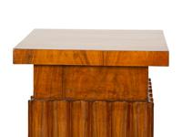 A Pair of Art Deco Style Rosewood Pedestals