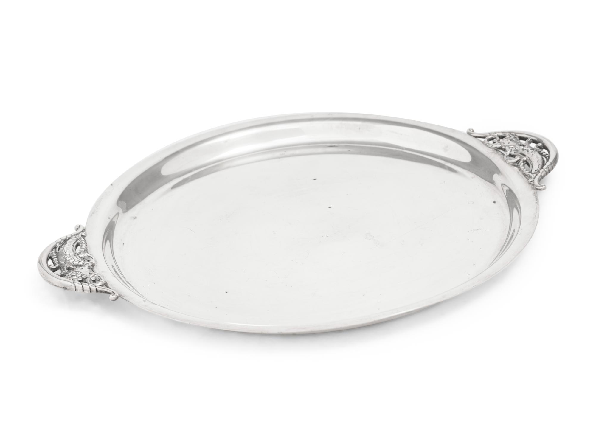 An American Silver Serving Tray