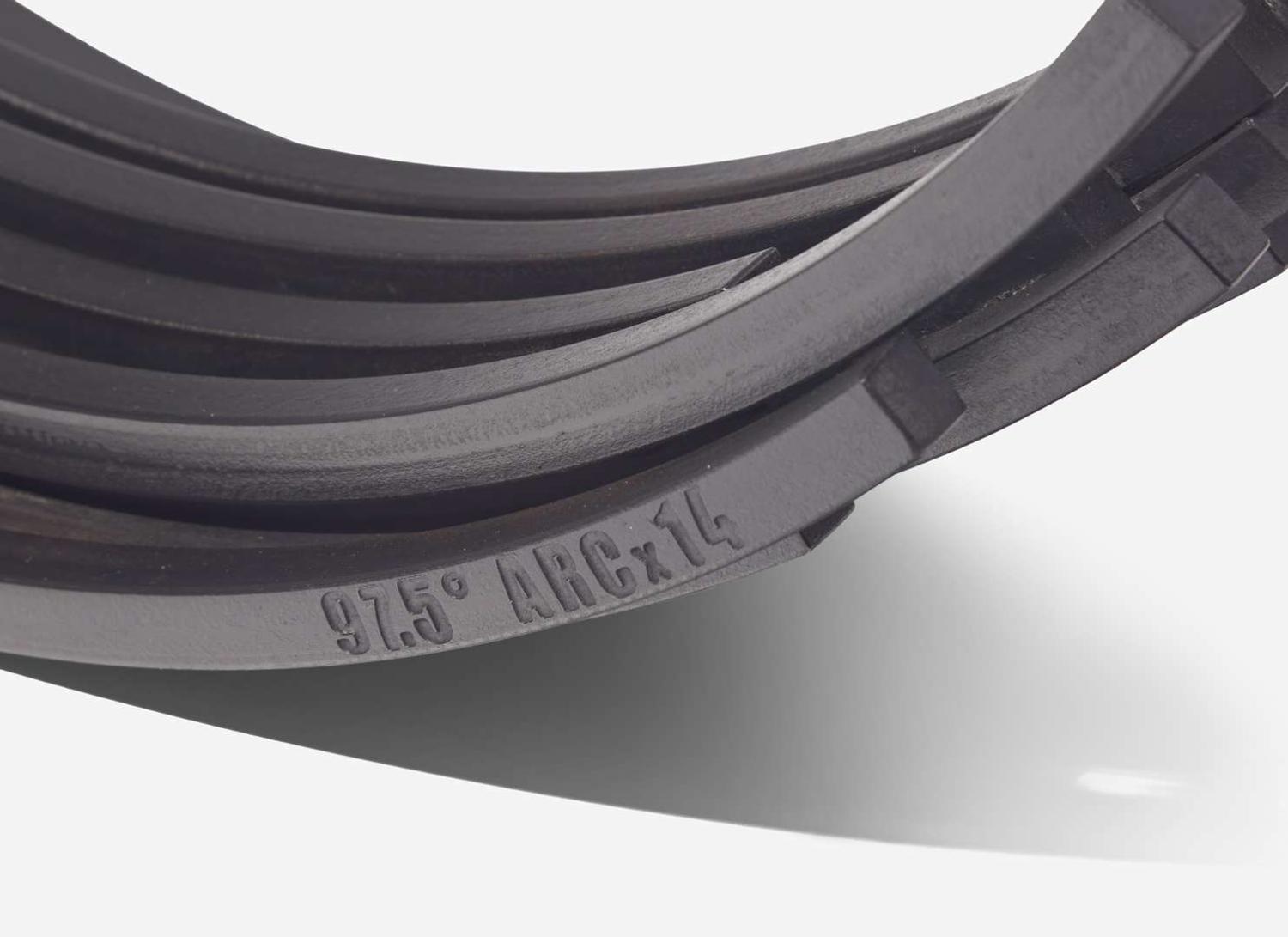 Bernar Venet (French, b. 1941) - 97.5° ARC x 14