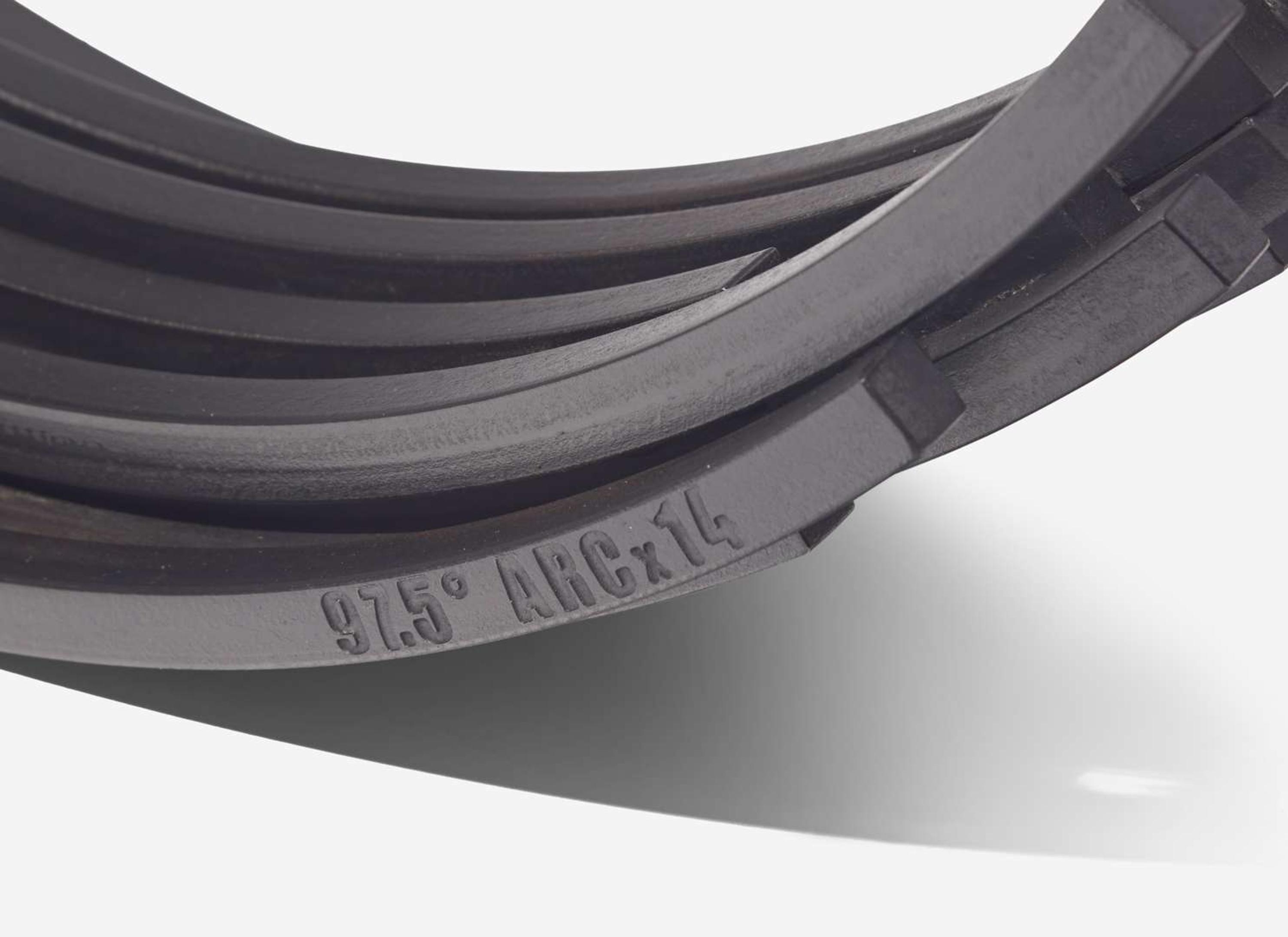 Bernar Venet (French, b. 1941) - 97.5° ARC x 14