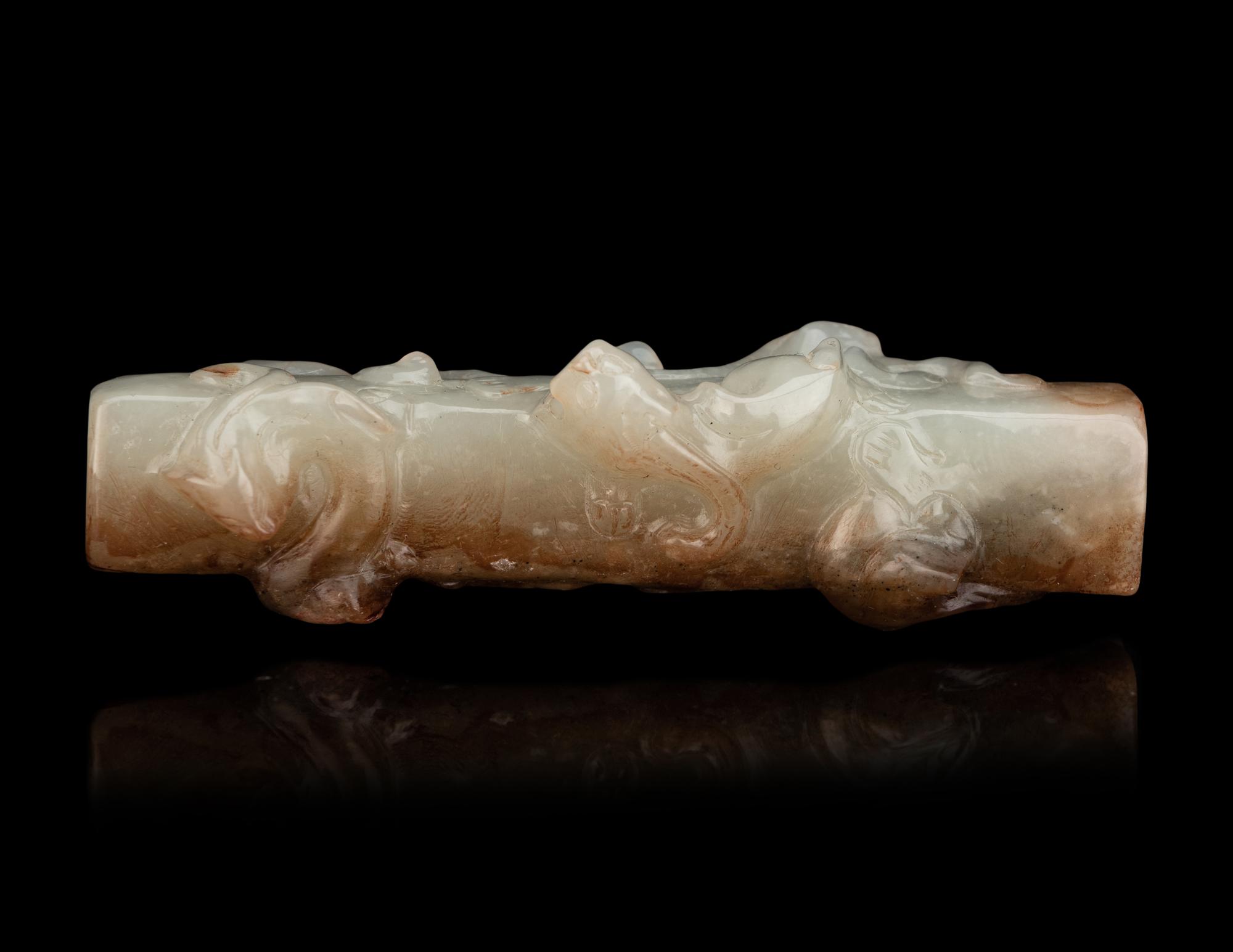 Nine Chinese Jade Carvings