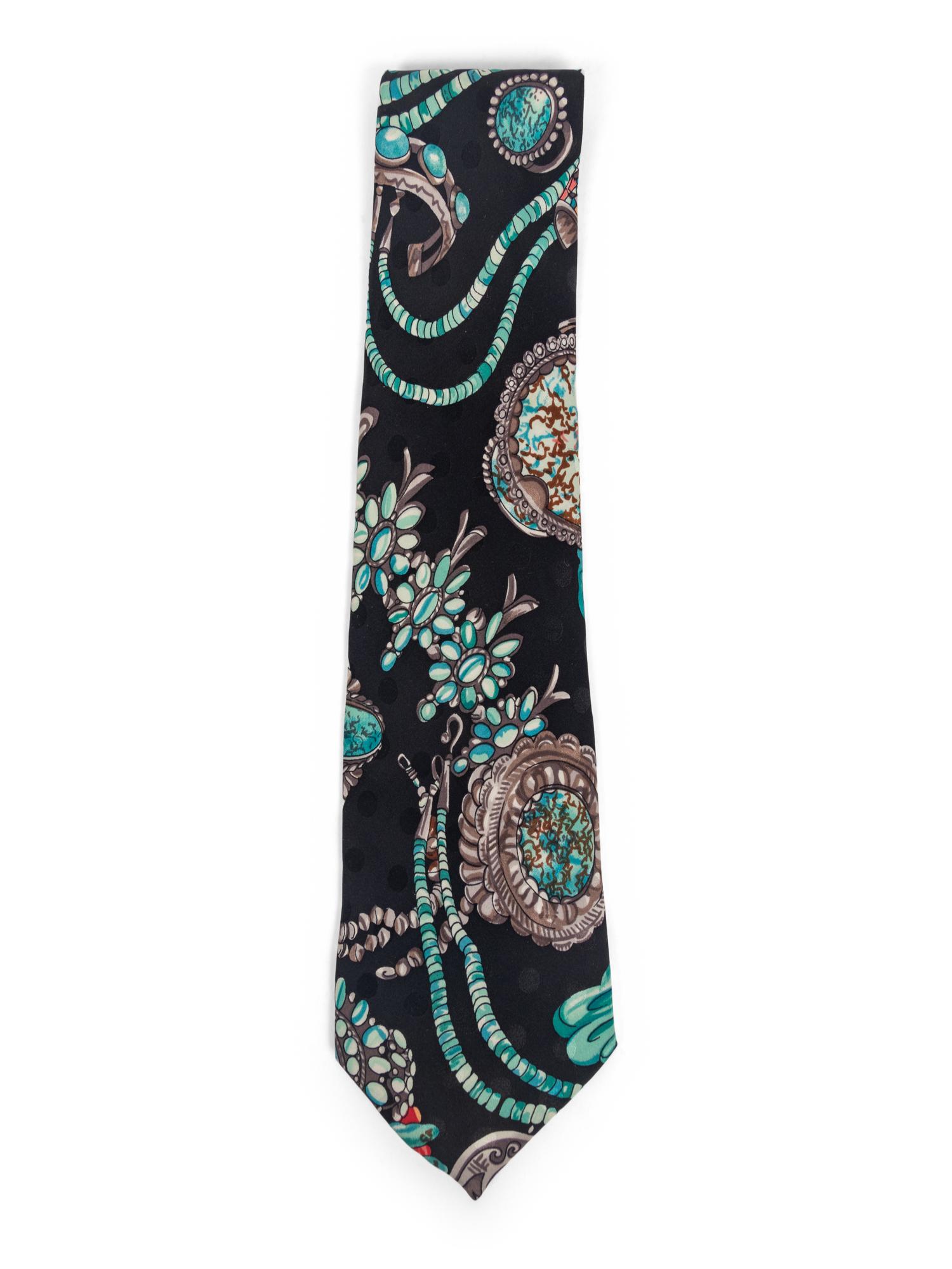 A Nicole Miller Jewelry Motif Tie