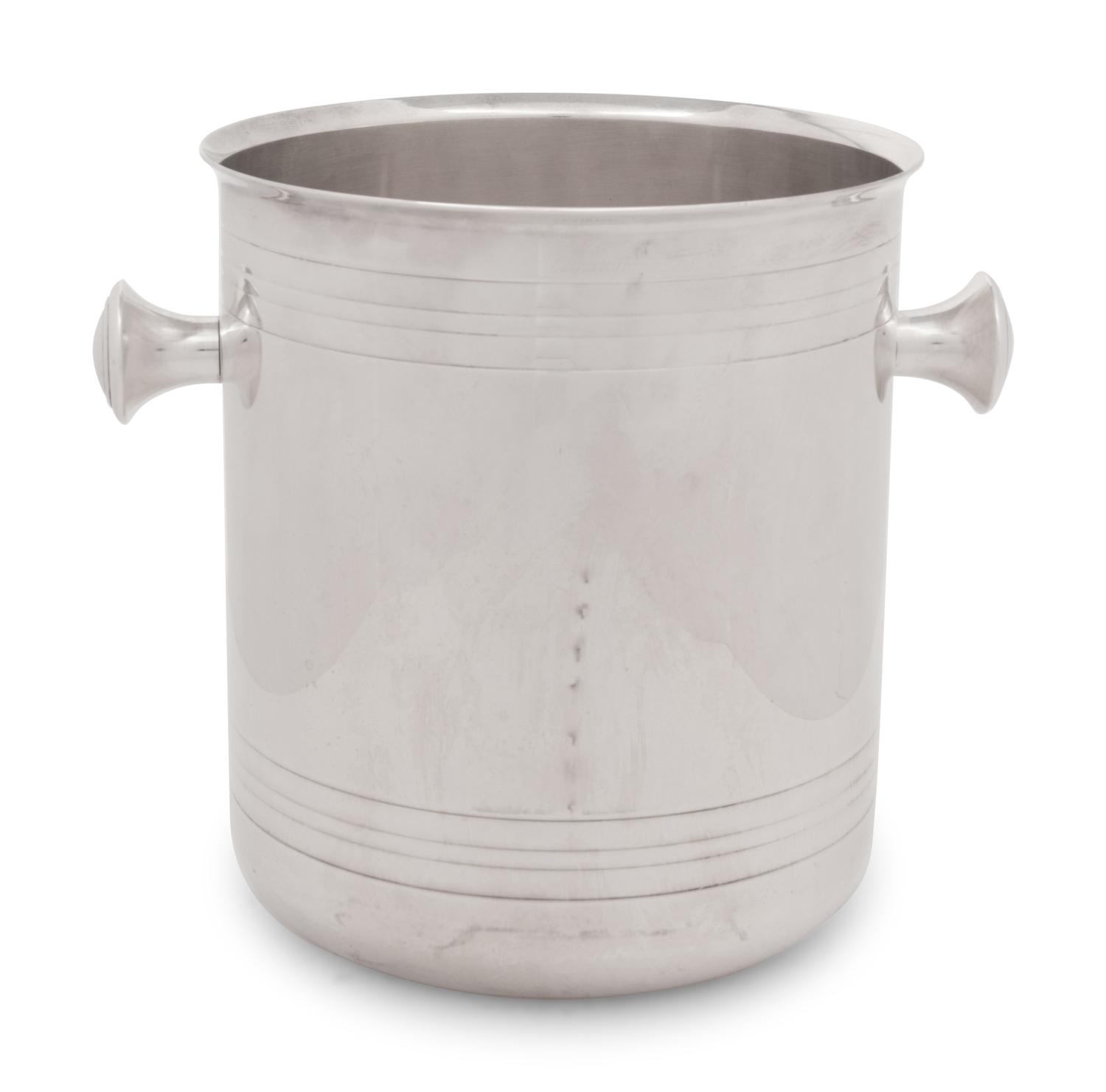 A Christofle Silver-Plate Ice Bucket