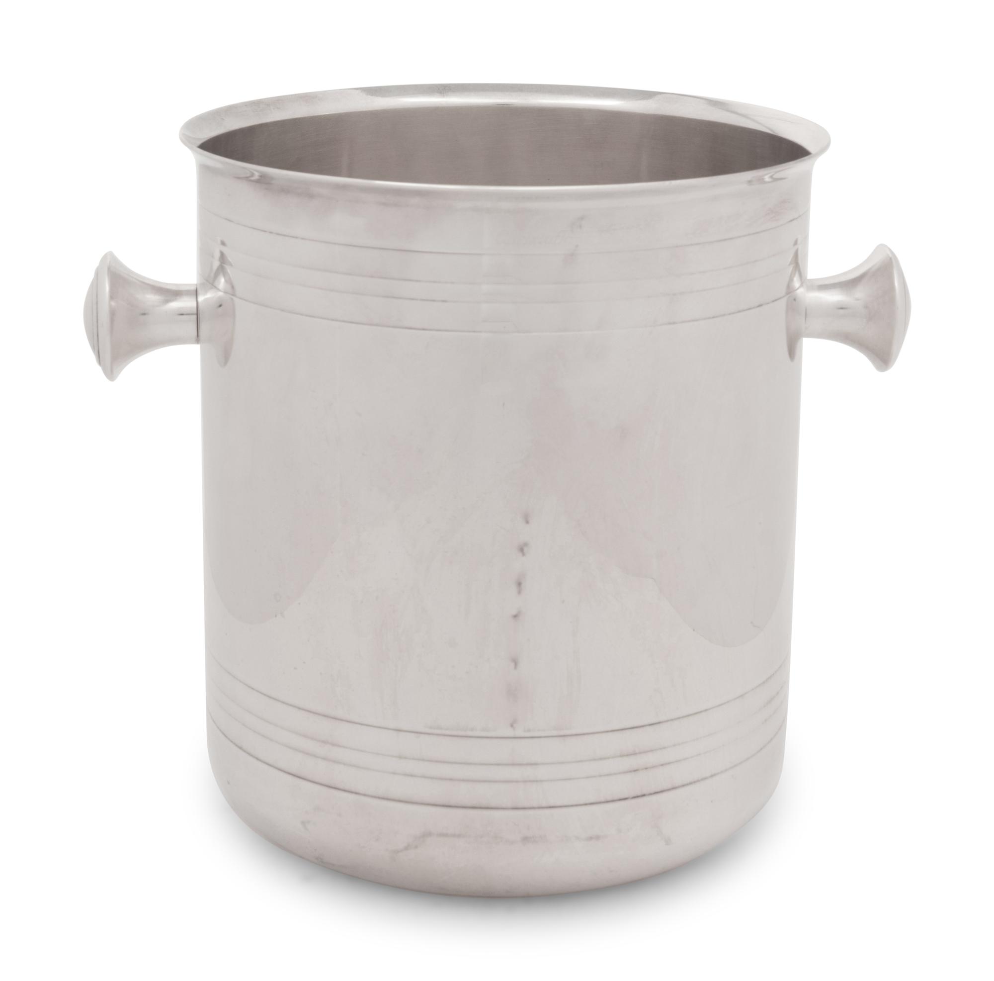 A Christofle Silver-Plate Ice Bucket