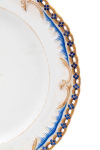 A Russian Porcelain Plate from the Tsarevich Nicholas Alexandrovich Service