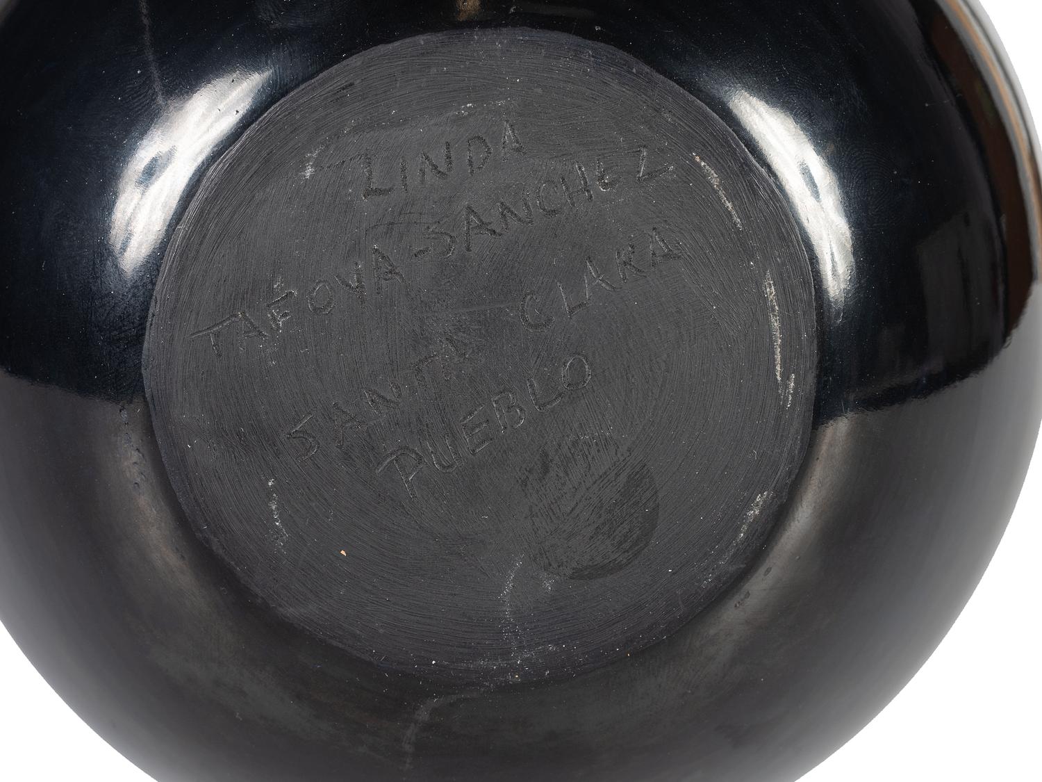 Blackware Pottery Jar