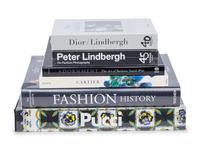 Six Fashion & Jewelry-Related Books; Including Limited Edition Pucci Book