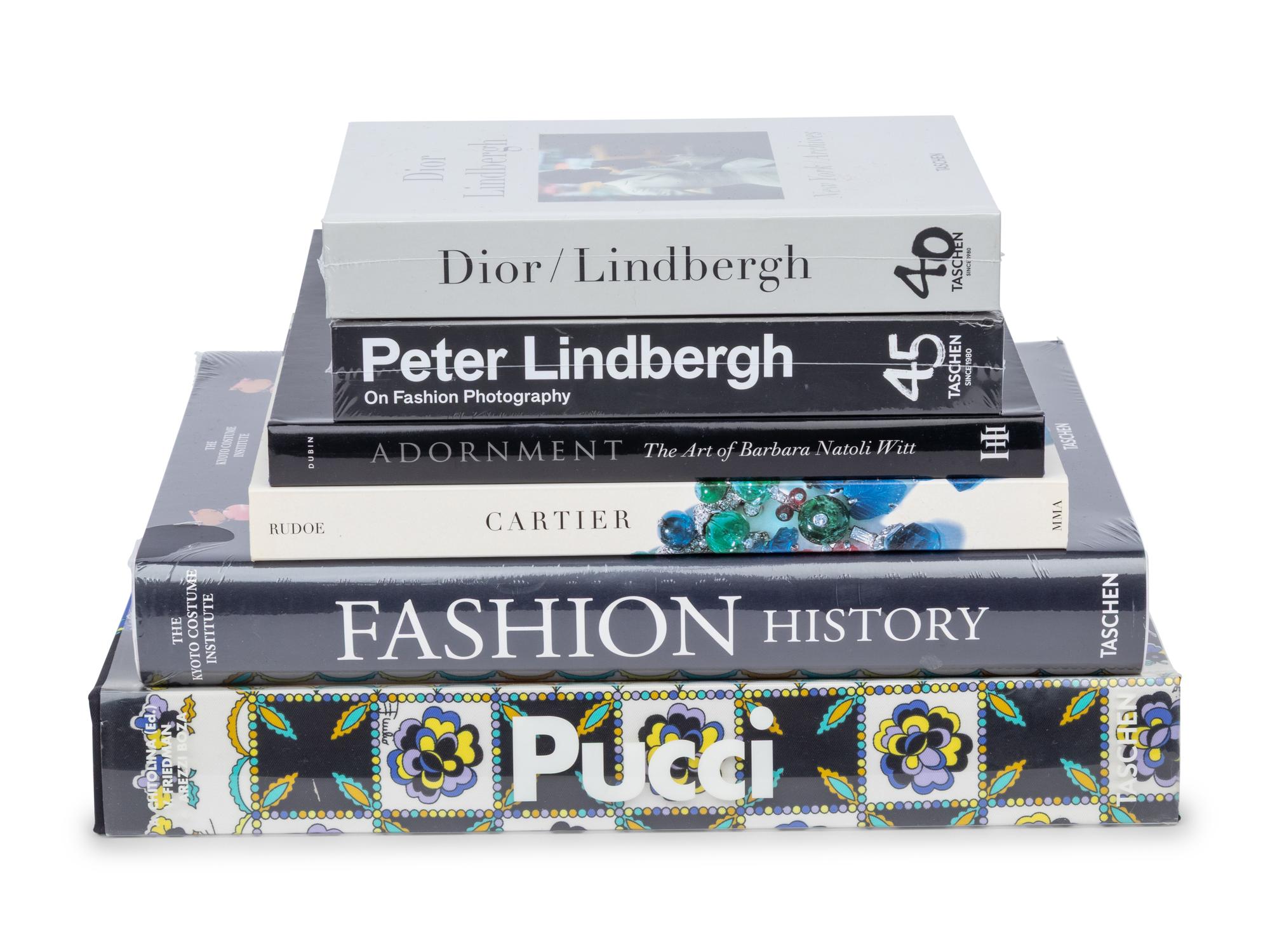 Six Fashion & Jewelry-Related Books; Including Limited Edition Pucci Book