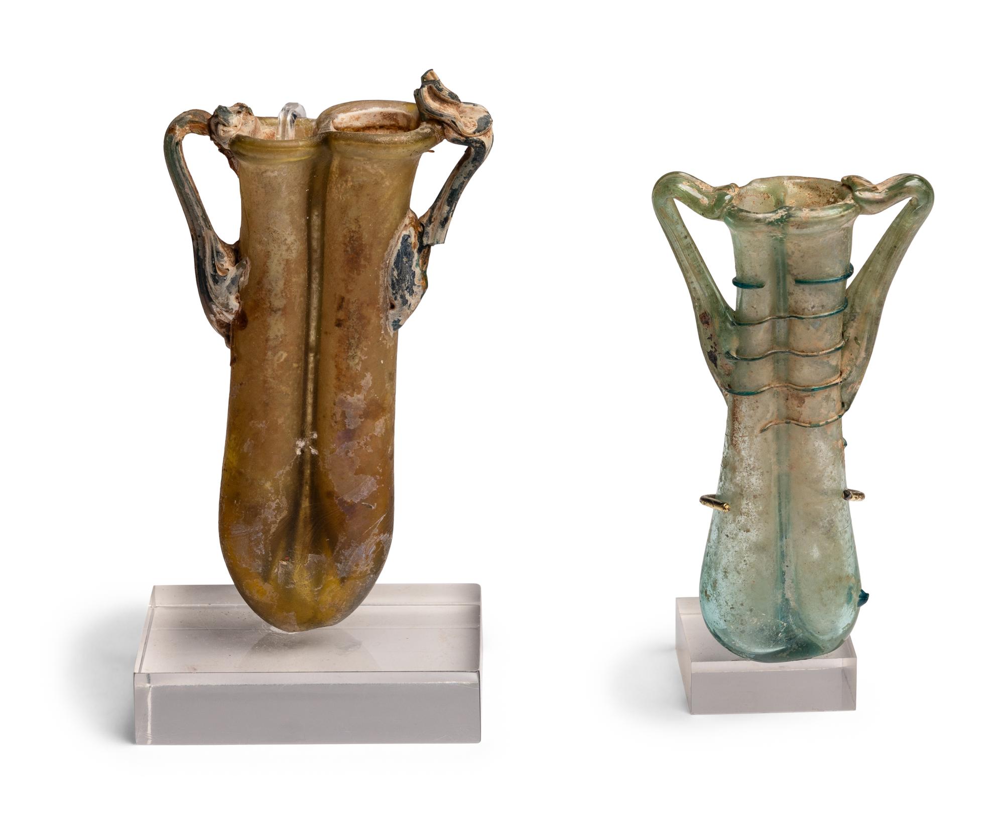 Twenty-Seven Roman and Islamic Glass Vessels and Fragments