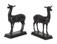 A Pair of Continental Bronze Fauns — 19TH/20TH CENTURY