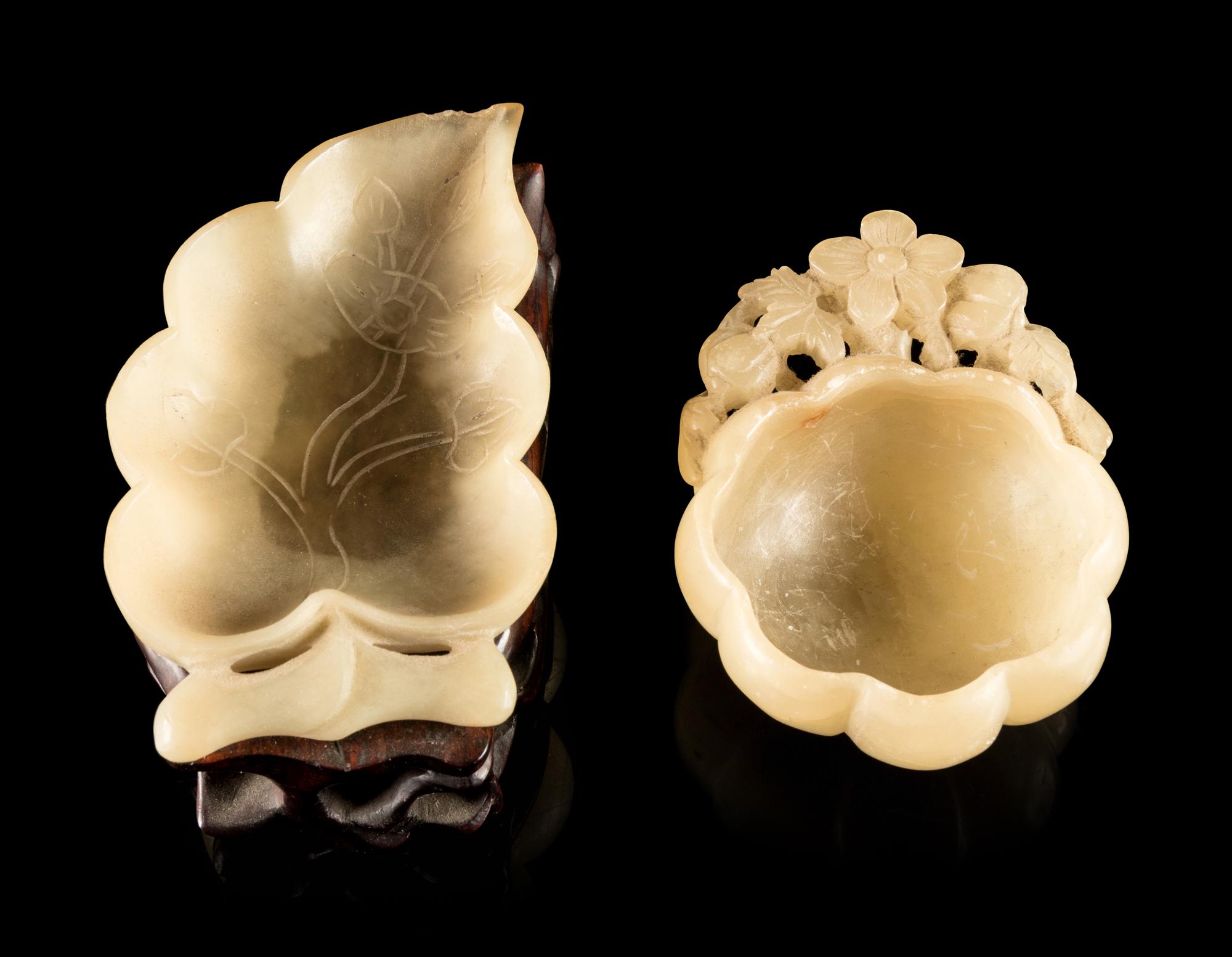 Four Chinese Hardstone Carvings