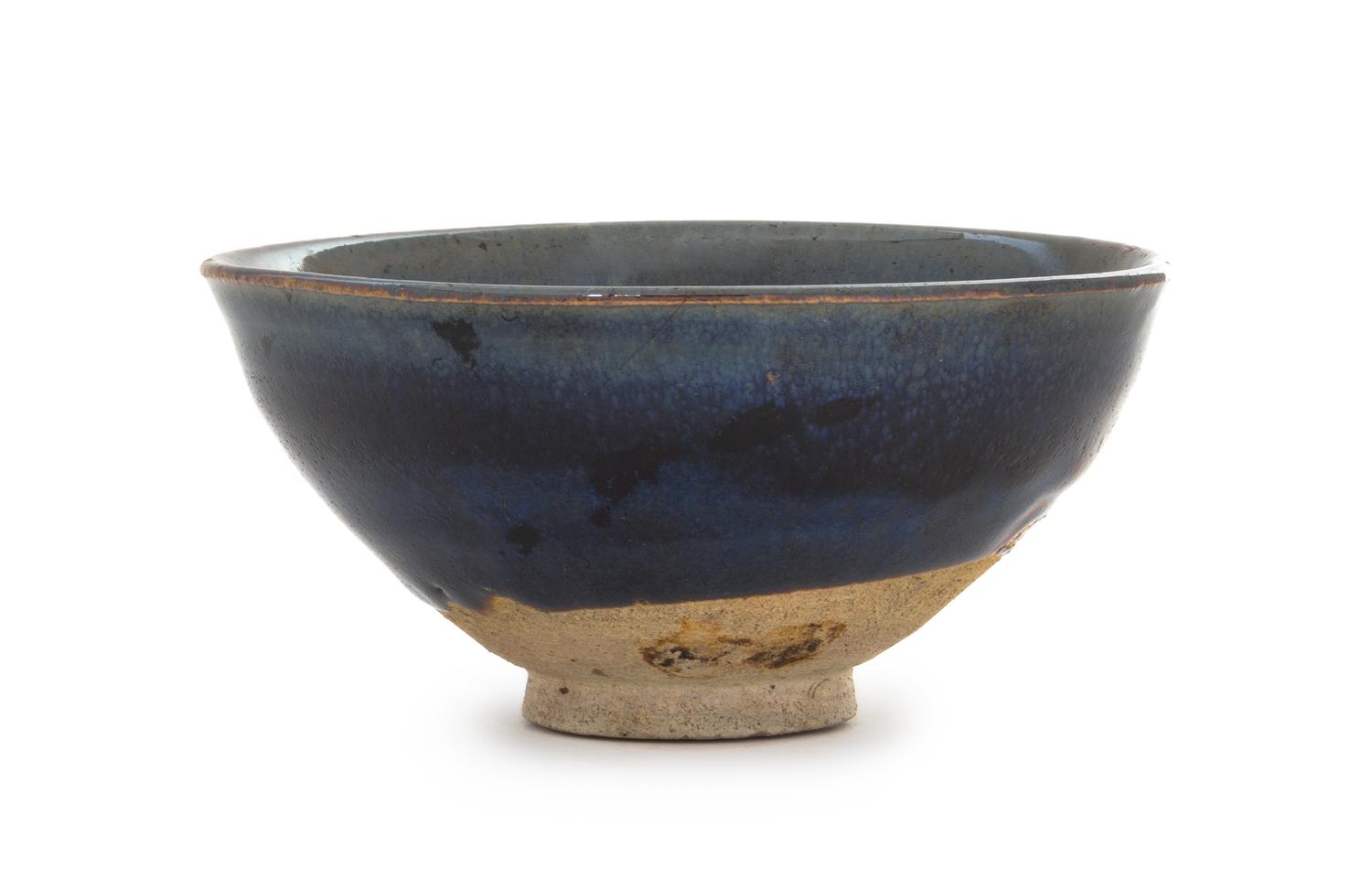 A Zibo Stoneware Tea Bowl Diameter 4 3/4 inches. — MING DYNASTY OR EARLIER