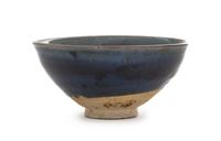 A Zibo Stoneware Tea Bowl Diameter 4 3/4 inches. — MING DYNASTY OR EARLIER