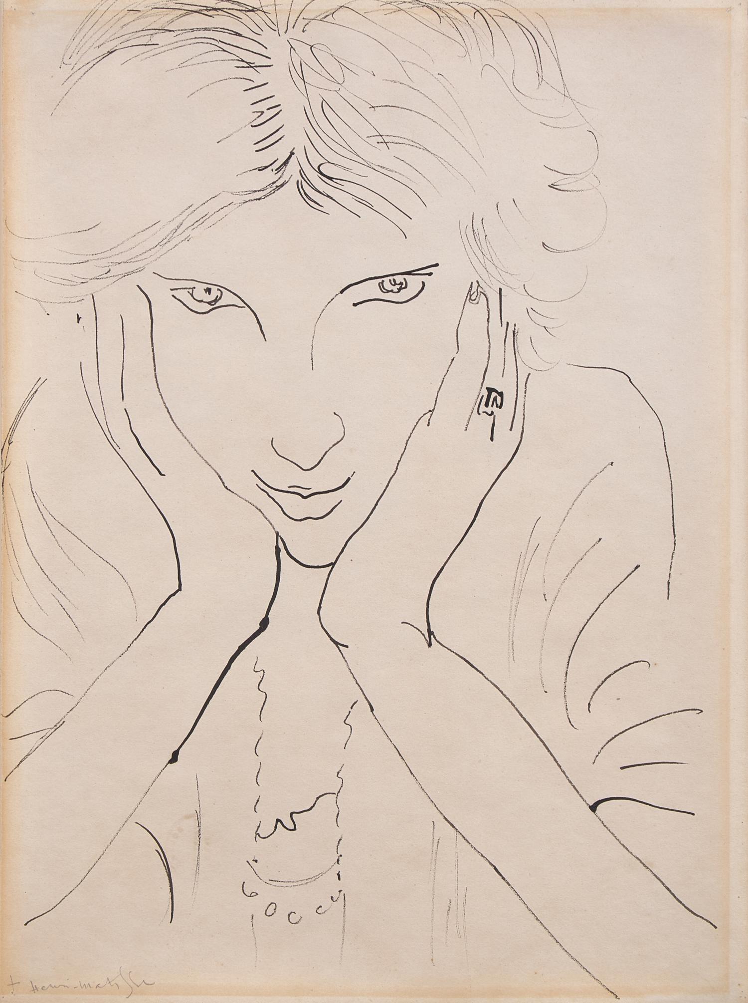 Femme Accoudée, 1919