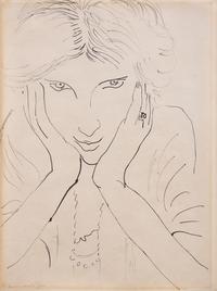 Femme Accoudée, 1919