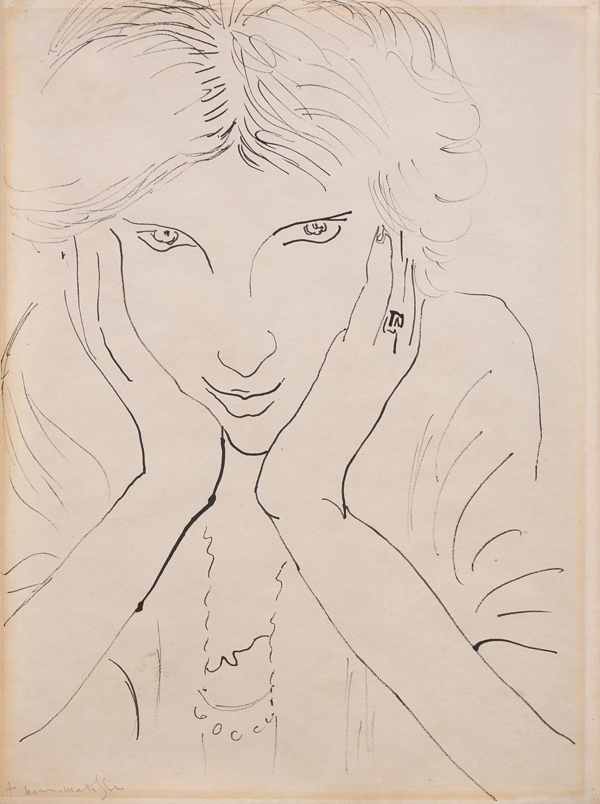 Femme Accoudée, 1919