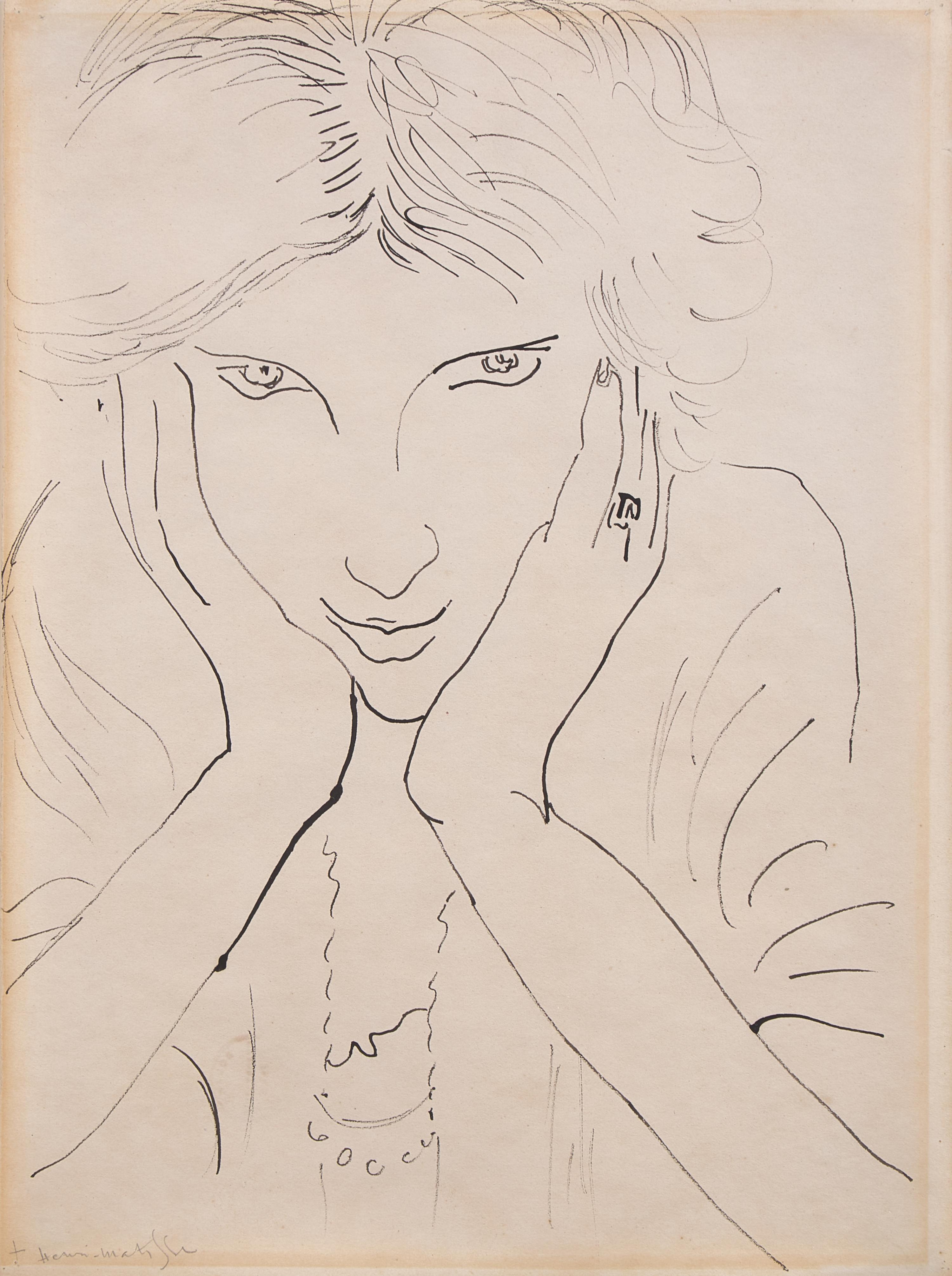 Femme Accoudée, 1919