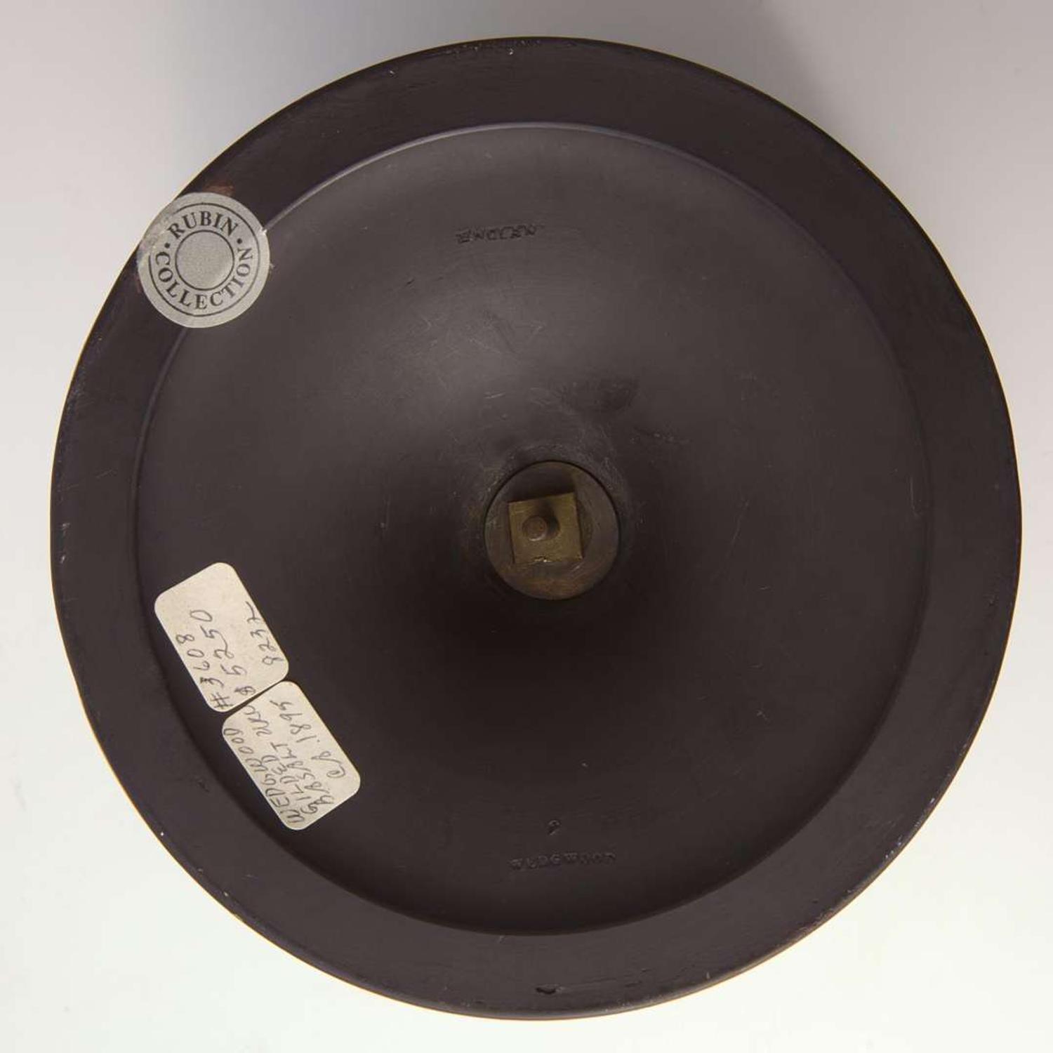 A Wedgwood Gilded Black Basalt Handled Vase UK, 1890s