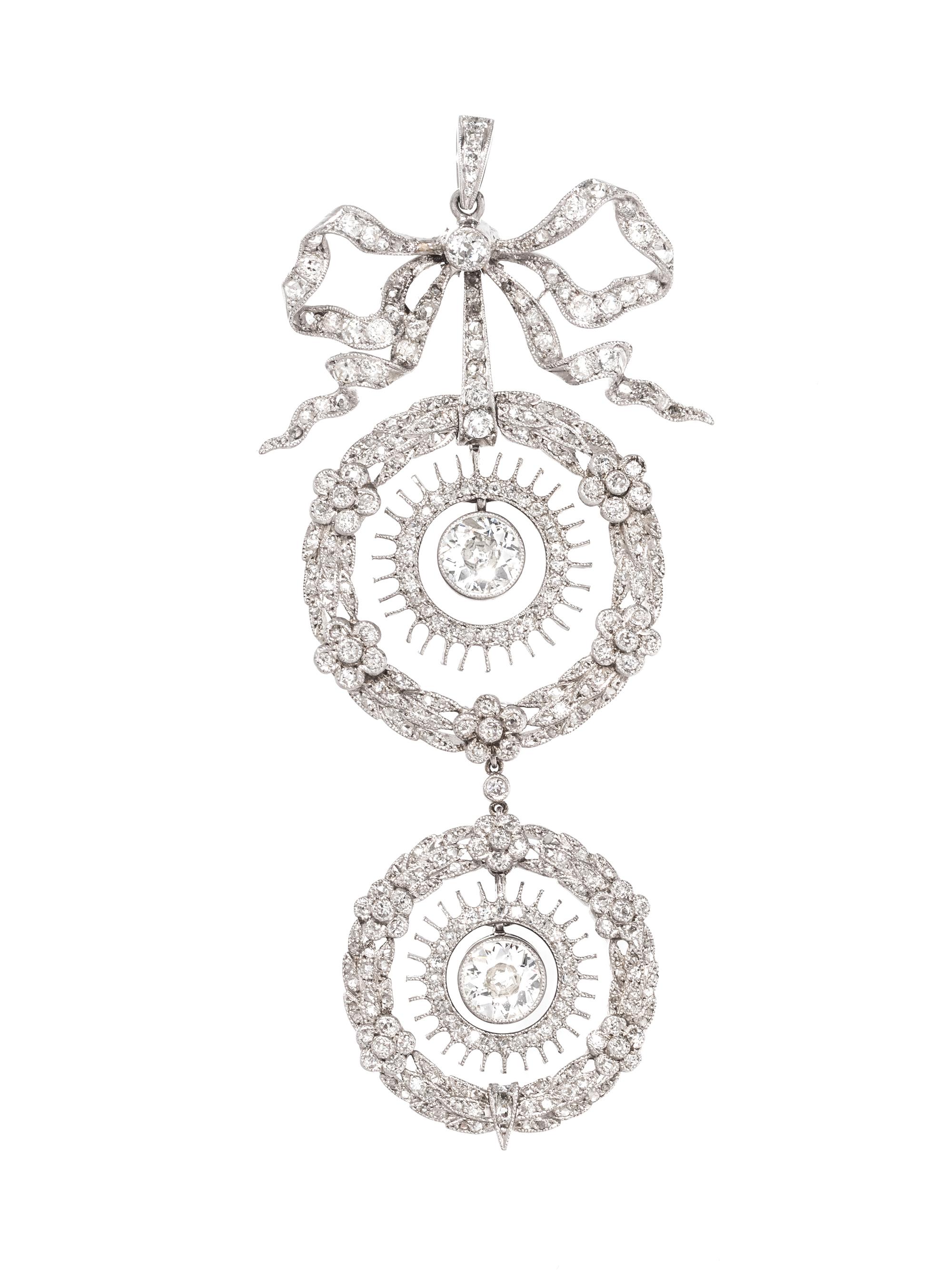 DIAMOND DROP PENDANT