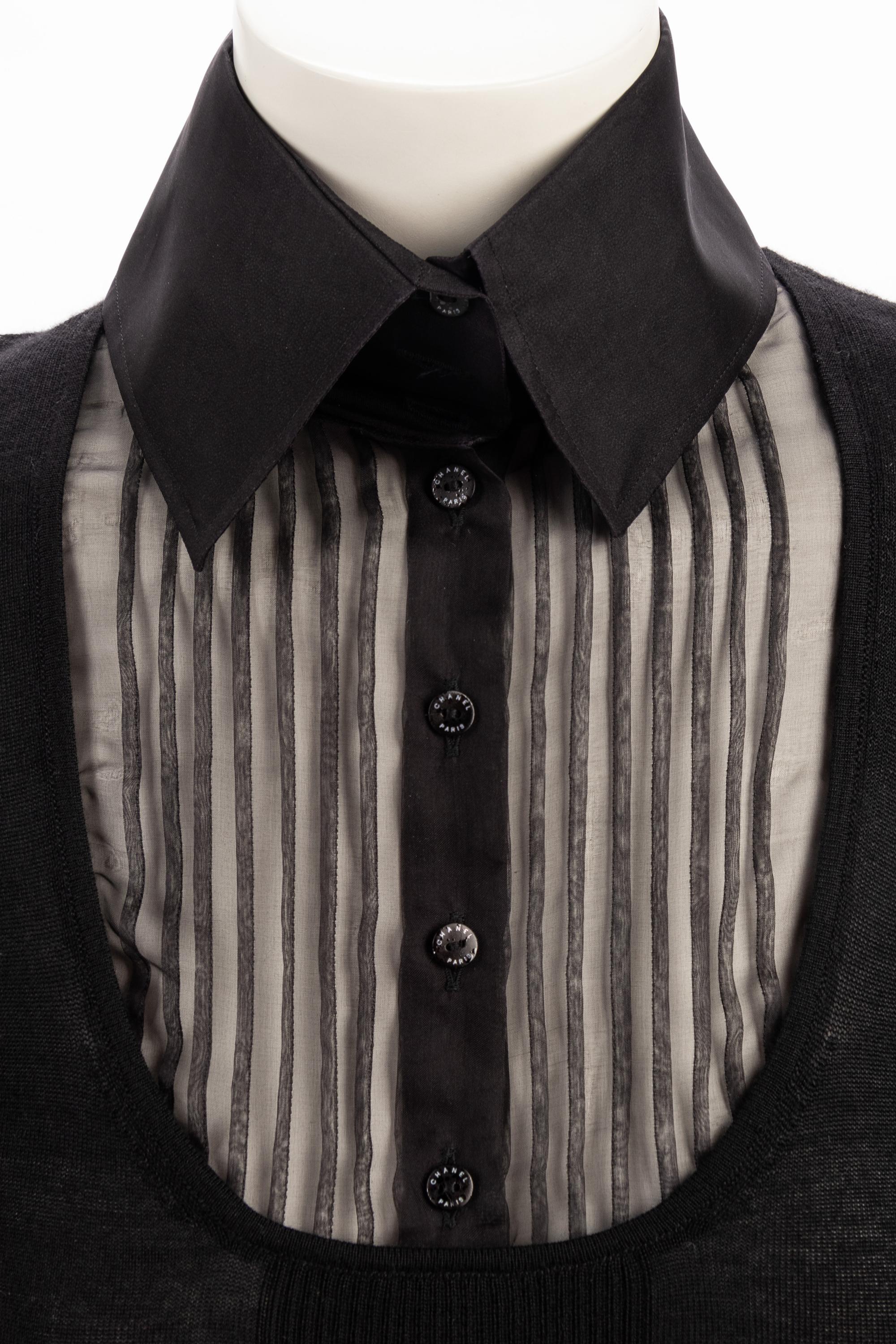 Two Chanel Knit Tops, 2003-2017