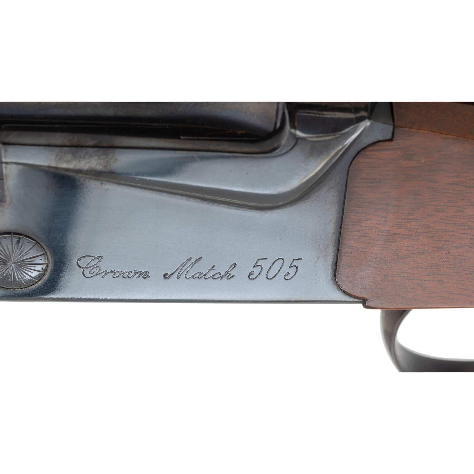 * SKB Arms Crown Match 505 Trap Shotgun with Two Barrel Sets