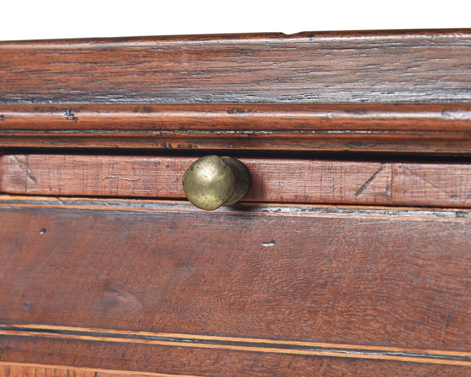 A George III Inlaid Mahogany Kettle Stand