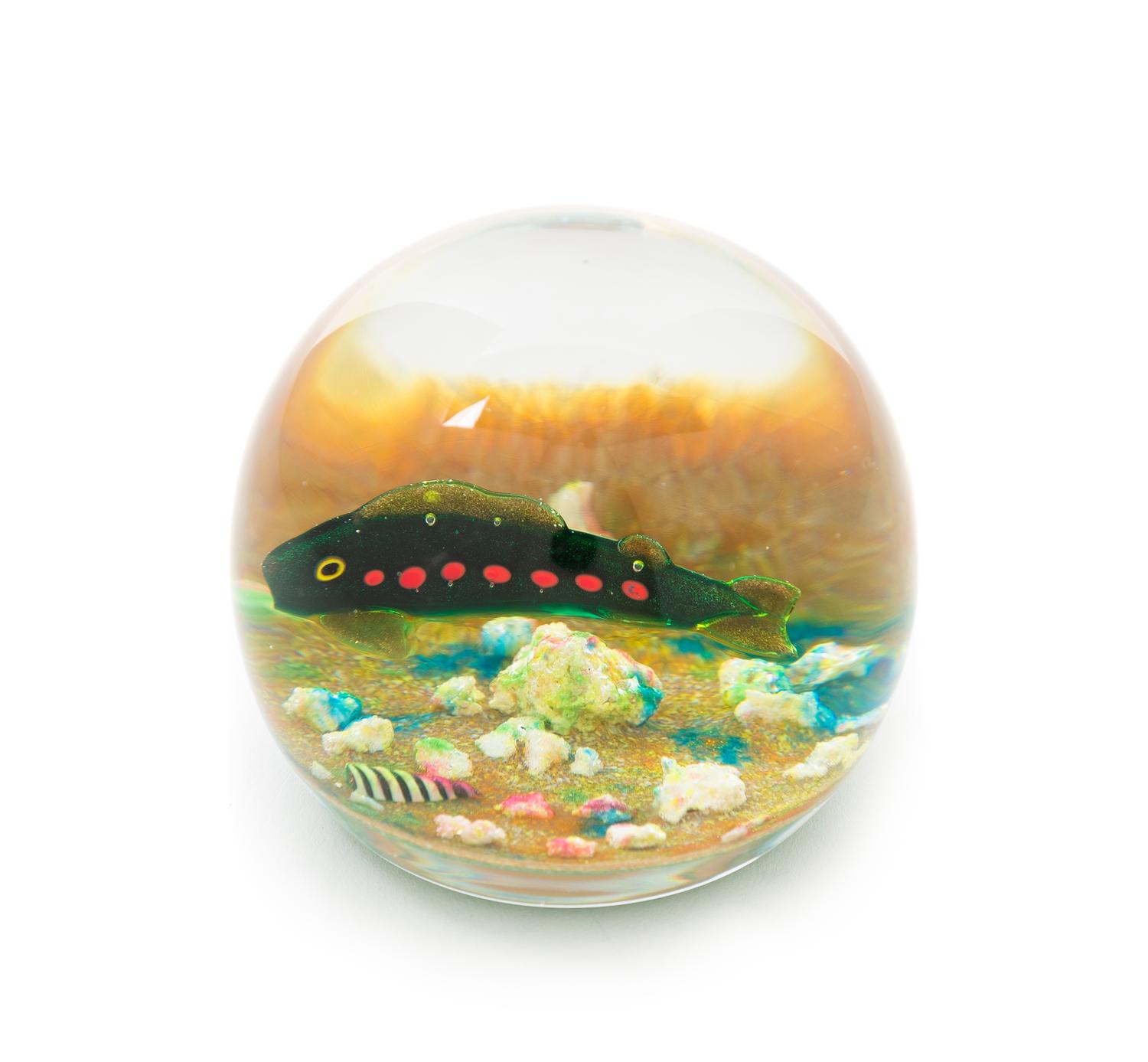 Paul Ysart, (Spanish, 1904-1991), a fish paperweight