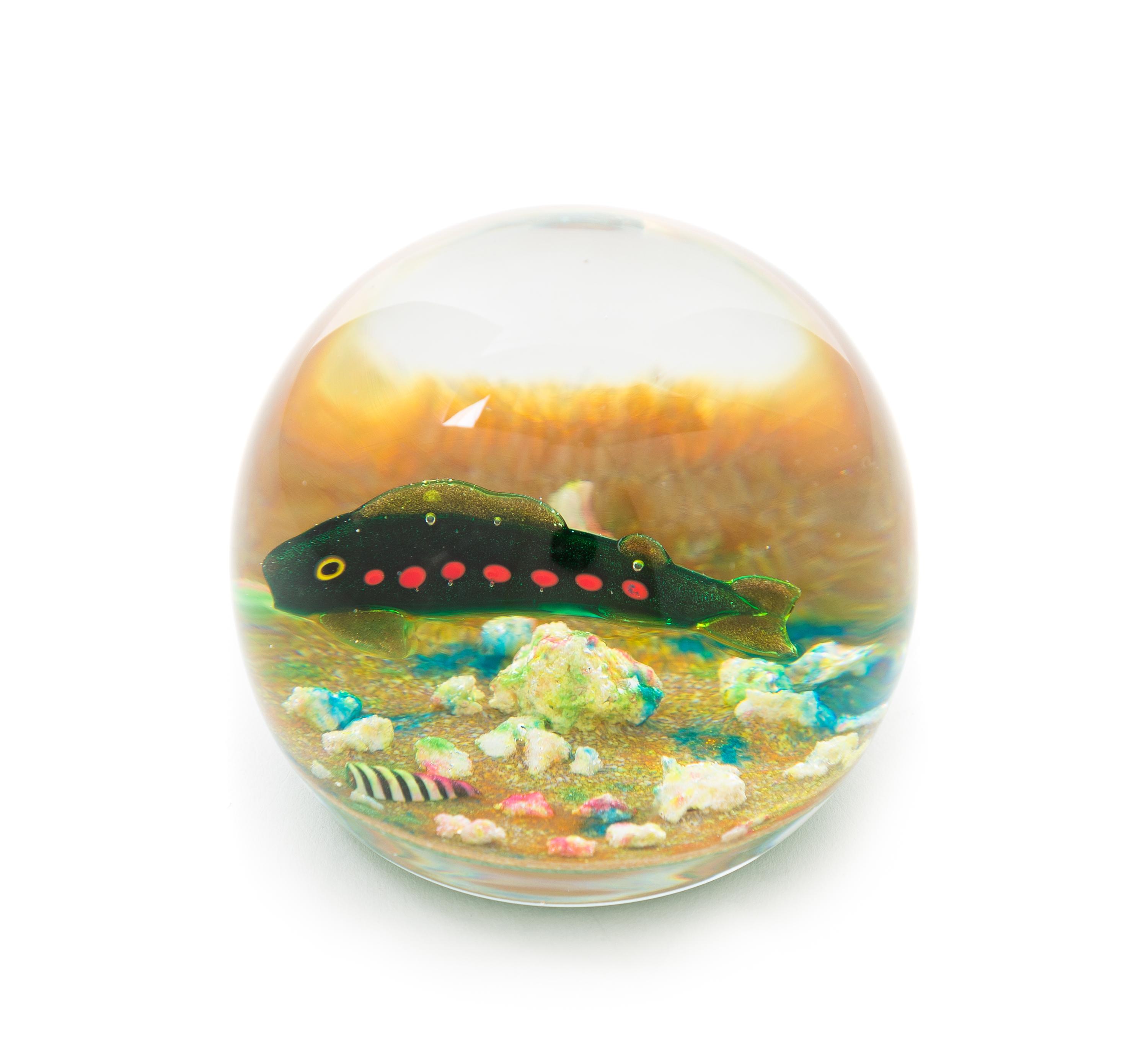 Paul Ysart, (Spanish, 1904-1991), a fish paperweight