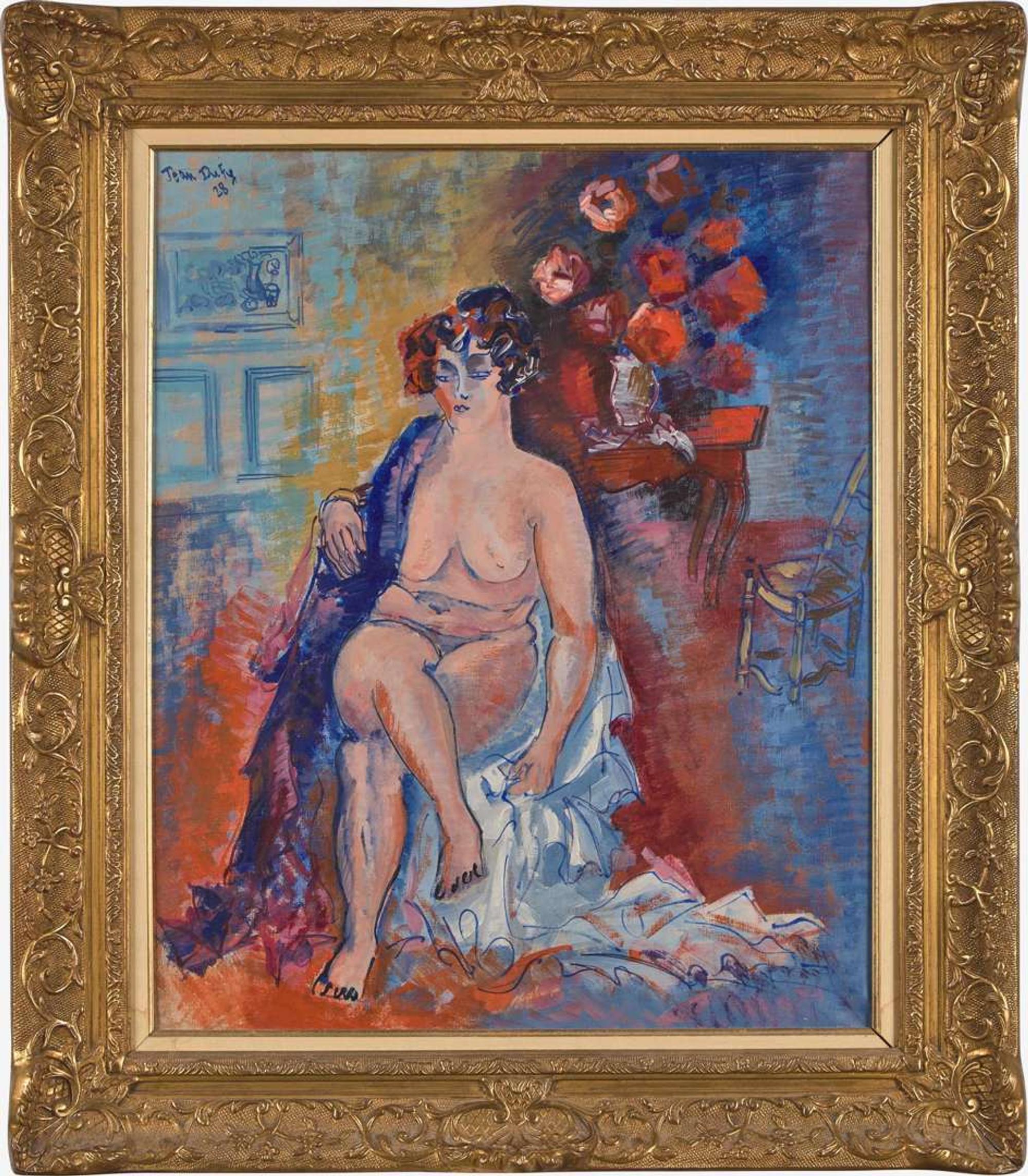 Jean Dufy (French, 1888–1964) - Nu dans l'Atelier