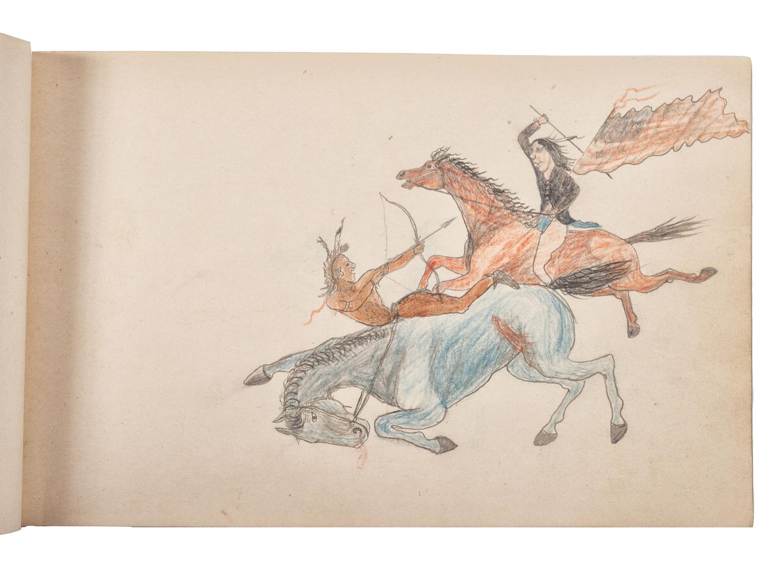 Rosebud Agency Sketchbook, by "Jack"