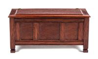 An English Style Blanket Chest Height 1 7/8 x width 4 x depth 1 3/4 inches. — B. Norbury, 1987
